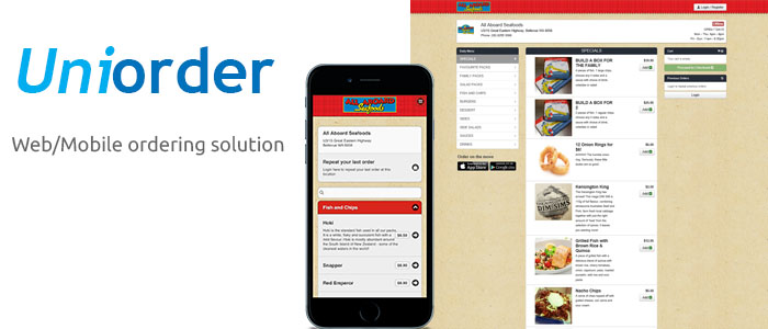 UniOrder - Web/Mobile ordering solution