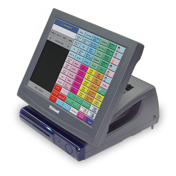 DX915 - 15" LCD Touch Screen (Front-left)