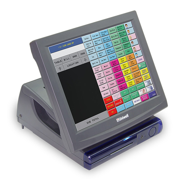 DX915 - 15" LCD Touch Screen (Front-right)