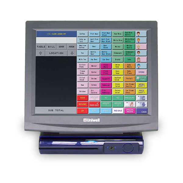 DX915 - 15" LCD Touch Screen (Front)