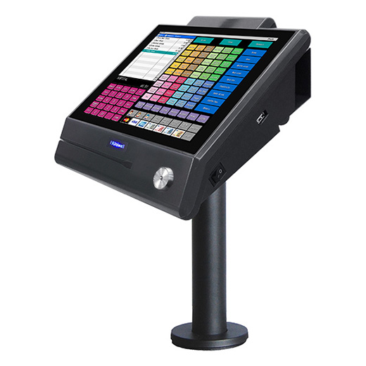 Versatile mounting options: counter or pole (dealer option). <br />
(HX-1500 has VESA Mounting Interface Standard MIS-D75, 75 mm X 75 mm, M4)