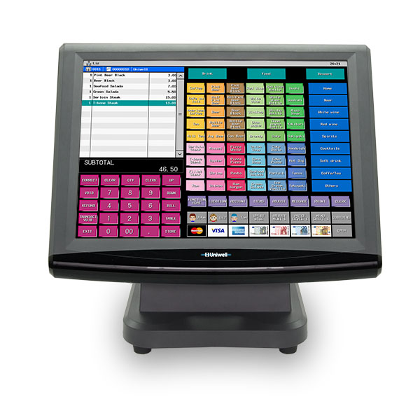 HX-4000 15" LCD Touch Screen